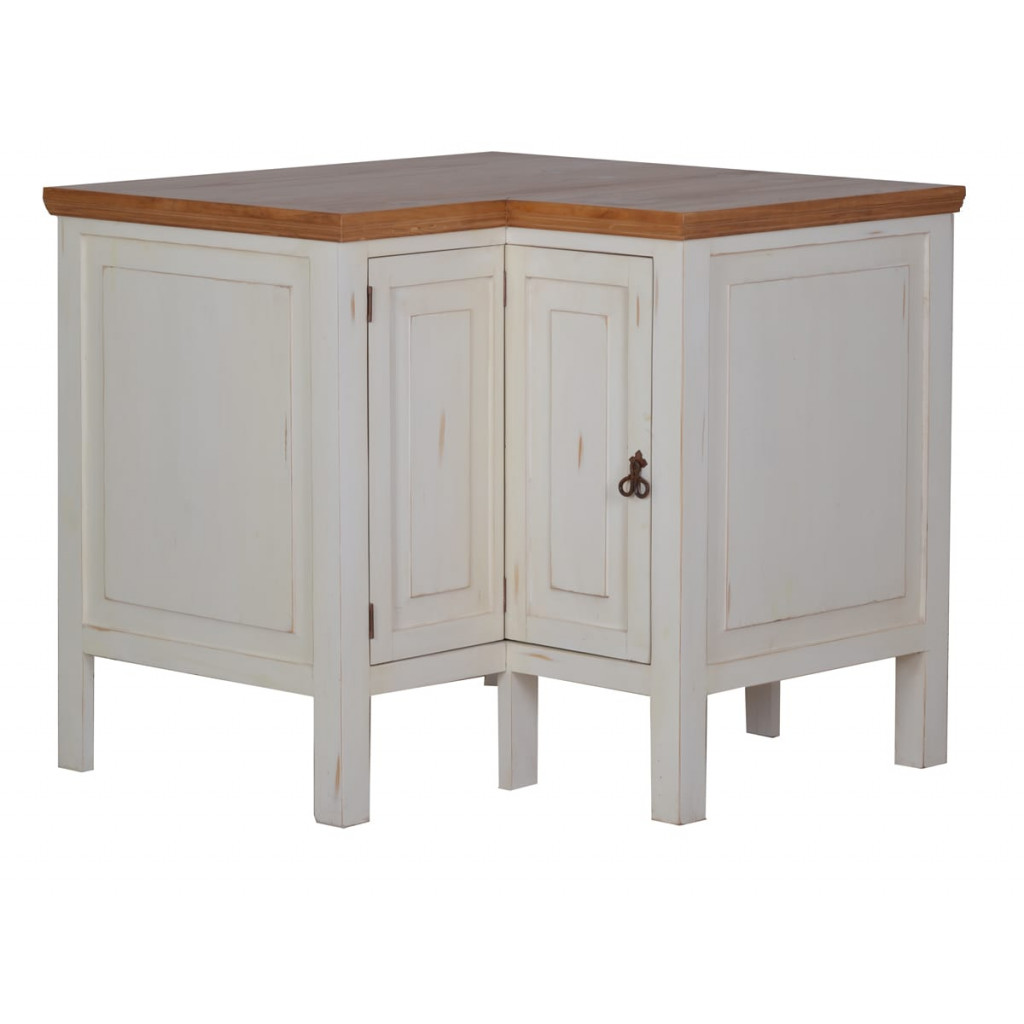 Küchenmodul Mexico Möbel Landhaus Pinie Weiß