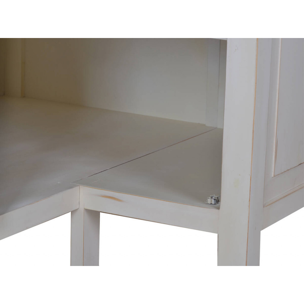 Küchenmodul Mexico Möbel Landhaus Pinie Weiß