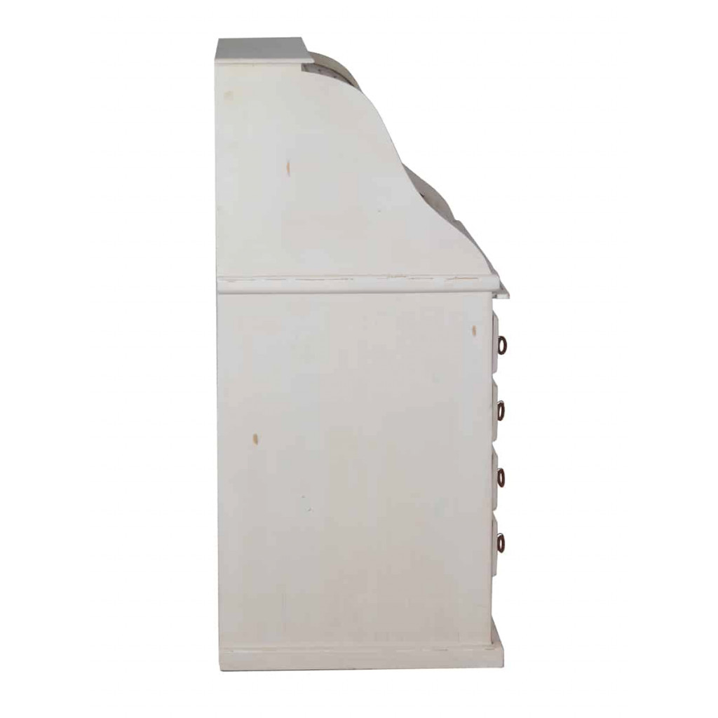 Sekretär Mexico Möbel Landhaus Pinie Weiß