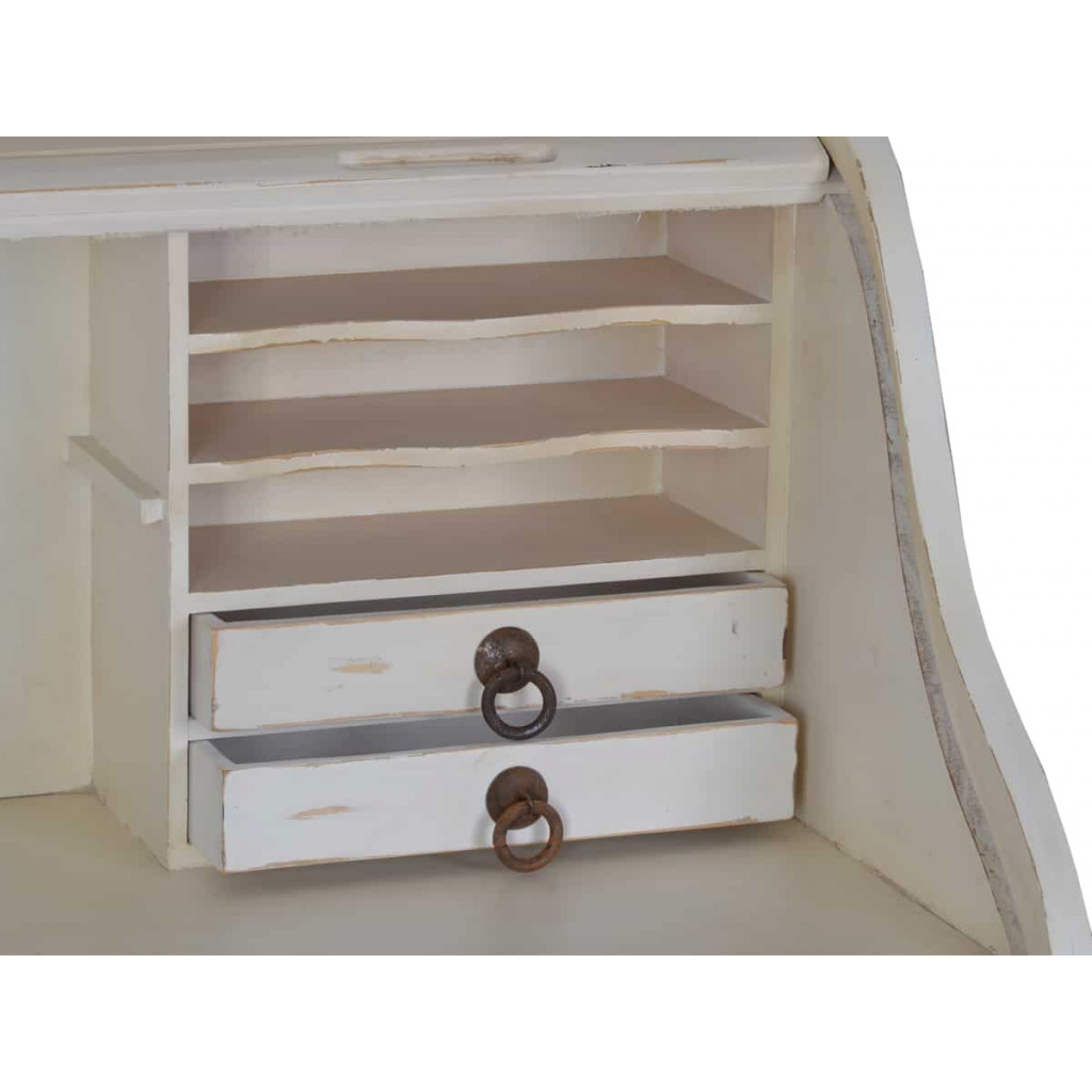 Sekretär Mexico Möbel Landhaus Pinie Weiß