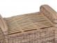 Sitzhocker  Landhaus Mahagoni Honig