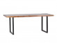 Esstisch Vanaja Modern Teak Dunkelbraun
