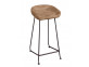 Barhocker  Modern Massivholz Metall Akazie Akazie natur