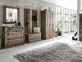 Garderobenhaken  Shabby Chic Massivholz Metall Recycletes Holz Braun