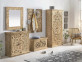 Garderobenschrank Varanasi Modern Massivholz Mango Natur