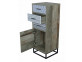 Highboard Benton Modern MDF Metall Braun