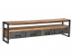 Lowboard Madras Modern Akazie Dunkelbraun