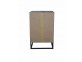 Nachttisch Benton Modern MDF Metall Braun