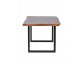 Esstisch Vanaja Modern Teak Dunkelbraun