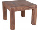 Couchtisch Bagra Modern Massivholz Teak Dunkelbraun
