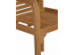 Gartenstuhl  Gartenmöbel Outdoor Modern Teak Honig