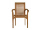 Gartenstuhl  Gartenmöbel Outdoor Modern Teak Honig