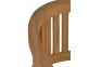 Gartenstuhl  Gartenmöbel Outdoor Modern Teak Honig