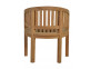 Gartenstuhl  Gartenmöbel Outdoor Modern Teak Honig