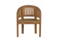 Gartenstuhl  Gartenmöbel Outdoor Modern Teak Honig