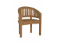 Gartenstuhl  Gartenmöbel Outdoor Modern Teak Honig