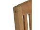 Gartenstuhl  Gartenmöbel Outdoor Modern Teak Honig