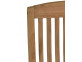 Gartenstuhl  Gartenmöbel Outdoor Modern Teak Honig