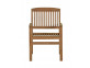 Gartenstuhl  Gartenmöbel Outdoor Modern Teak Honig