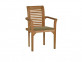 Gartenstuhl  Gartenmöbel Outdoor Modern Teak Honig