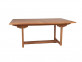 Gartentisch  Gartenmöbel Outdoor Modern Teak Honig