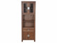 Hochschrank Bhatang Modern Massivholz Teak Braun