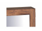 Spiegelschrank Bhatang Modern Glas Massivholz Teak Braun