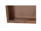 Spiegelschrank Bhatang Modern Glas Massivholz Teak Braun
