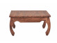 Couchtisch Colombo Kolonialstil Teak Dunkelbraun