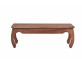 Couchtisch Colombo Kolonialstil Teak Dunkelbraun