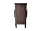 Armlehnstuhl Rattan Modern Mahagoni Braun