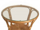 Couchtisch Rattan Landhaus Honig