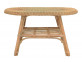 Couchtisch Rattan Modern Honig