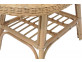 Couchtisch Rattan Modern Honig