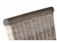 Esszimmerstuhl Rattan Landhaus Mahagoni Grau
