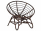 Sessel Rattan Landhaus Rattan Braun
