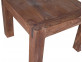 Couchtisch Bagra Modern Massivholz Teak Dunkelbraun