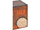 Kiste  Modern Recycletes Holz Haselnuss
