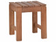 Beistelltisch  Gartenmöbel Outdoor Modern Teak Honig