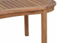Couchtisch  Gartenmöbel Outdoor Modern Massivholz Teak Honig