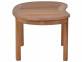 Couchtisch  Gartenmöbel Outdoor Modern Massivholz Teak Honig
