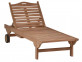 Gartenliege  Gartenmöbel Outdoor Modern Teak Honig