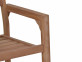 Gartenstuhl  Gartenmöbel Outdoor Modern Teak Honig