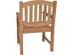 Gartenstuhl  Gartenmöbel Outdoor Modern Teak Honig