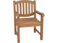 Gartenstuhl  Gartenmöbel Outdoor Modern Teak Honig