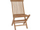 Gartenstuhl  Gartenmöbel Outdoor Modern Teak Honig