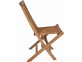 Gartenstuhl  Gartenmöbel Outdoor Modern Teak Honig