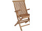 Gartenstuhl  Gartenmöbel Outdoor Modern Teak Honig
