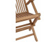 Gartenstuhl  Gartenmöbel Outdoor Modern Teak Honig