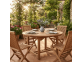 Gartentisch Gartenmöbel Gartenmöbel Outdoor Modern Teak Honig